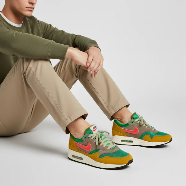 Nike Air Max 1 '86 OG 'Big Bubble - Powerwall' Leluhur HF0551-300 Lookbook Nike Air Max 1 '86 OG 'Big Bubble - Powerwall' Leluhur HF0551-300