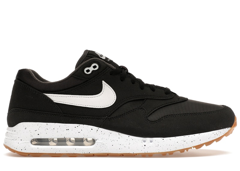 Nike air max 1 essential black white gum sales