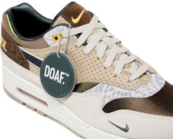 Division St. x Nike Air Max 1 “Oregon 大學”緩震防滑耐磨透氣 低筒運動鞋 男款 棕褐色 2