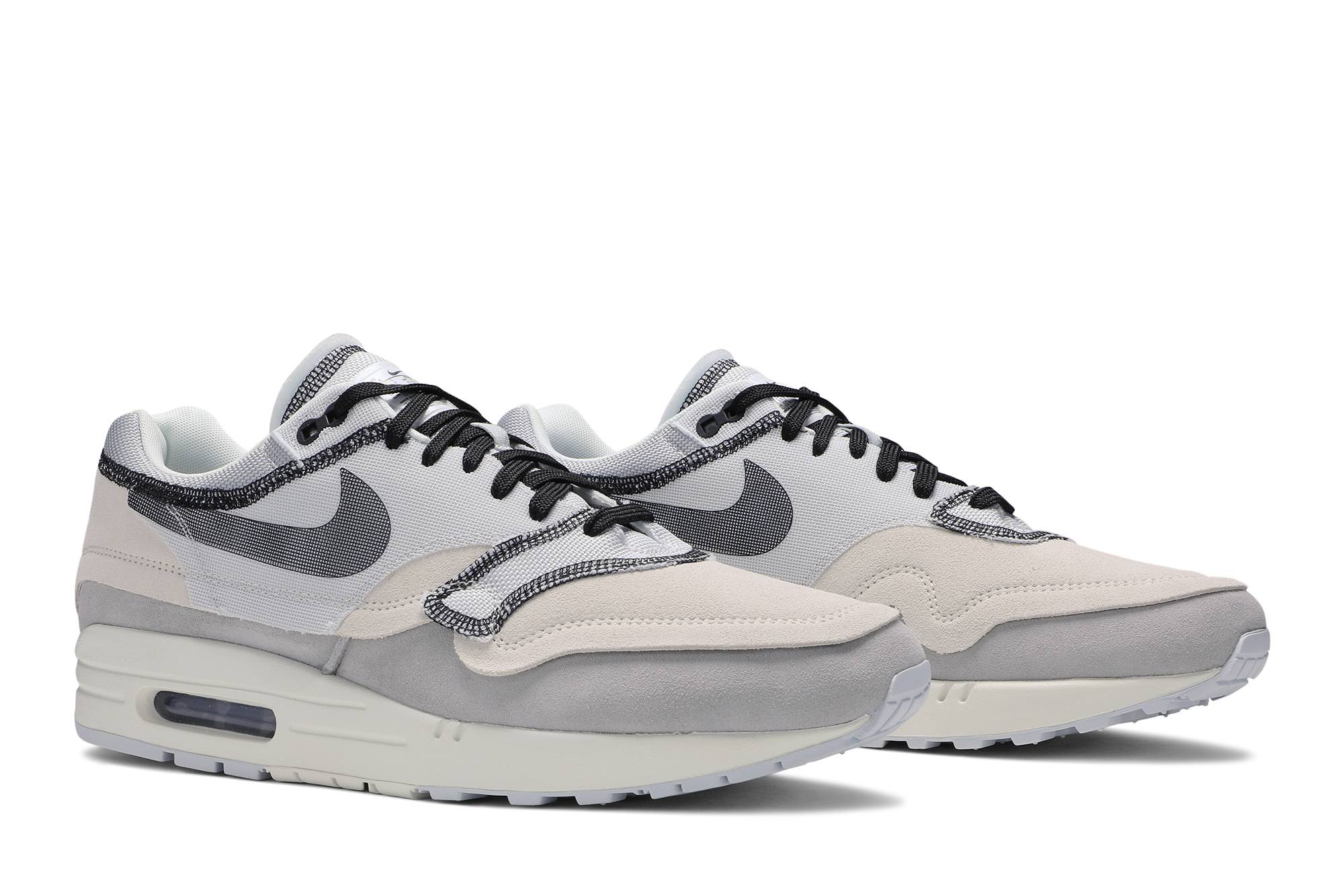 Cheap Nike Air Max 1 'Inside Out - Phantom' Pria Wanita Sneaker Terbaru 858876-013