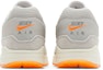 Details for Nike Air Max 1 'Iron Ore Total Orange' Lelaki Perempuan kasut sneakers FQ8731-012