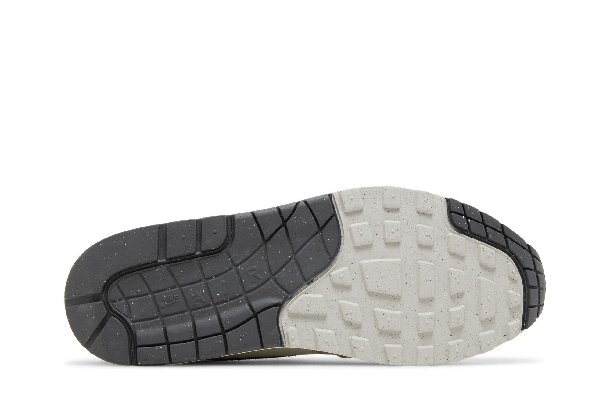 Shop Nike Air Max 1 'Light Bone Iron Grey' HJ3498-007