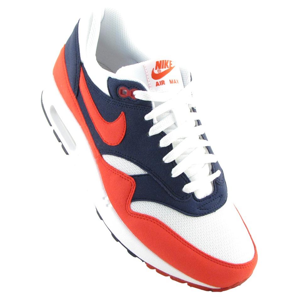 Shop Nike Air Max 1 'Midnight Navy Merah' 308866-405