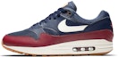Buy Nike Air Max 1 'Azul Marino y Rojo Equipo' AH8145-400