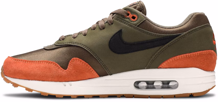 Nike Air Max 1 'Olive Canvas Dark Russet' AH8145-301 Lookbook Nike Air Max 1 'Olive Canvas Dark Russet' AH8145-301