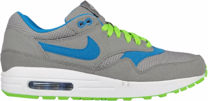 Nike Air Max 1 'Omega Pack - Light Charcoal Lime' 308866-009 Nike Air Max 1 'Omega Pack - Light Charcoal Lime' 308866-009