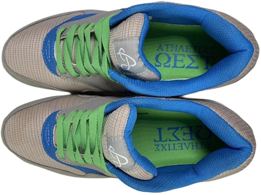 耐吉 Air Max 1 'Omega 套組 - 淺炭灰酸橙' 308866-009 Lookbook 耐吉 Air Max 1 'Omega 套組 - 淺炭灰酸橙' 308866-009