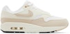 (W) Nike Air Max 1 'Pale Ivory' Lelaki Wanita Kasut Sneakers Ivory DZ2628-101