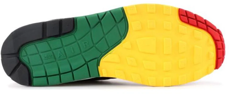 Nike Air Max 1 'Rasta' Lelaki & Wanita Kasut Sneakers 307133-003 Purchase Nike Air Max 1 'Rasta' Lelaki & Wanita Kasut Sneakers 307133-003