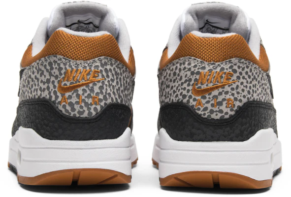 Nike Air Max 1 'Safari' 2018 AR4583-800 - Kasut Sneakers Iconik Details for Nike Air Max 1 'Safari' 2018 AR4583-800 - Kasut Sneakers Iconik