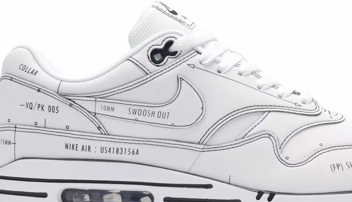 Nike sketch to shelf white deals