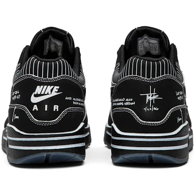 Nike Air Max 1 ‘Tinker Sketch to Shelf – Black Schematic’ CJ4286-001