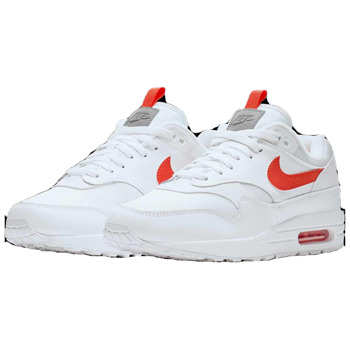 Lookbook 耐克Air Max 1 "舌标白橙" CD1530-100