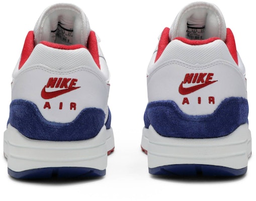 耐吉 Air Max 1 USA 復古拼色休閒 低幫 跑步鞋 男款 藍白 Details for 耐吉 Air Max 1 USA 復古拼色休閒 低幫 跑步鞋 男款 藍白