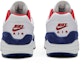 Details for 耐吉 Air Max 1 USA 復古拼色休閒 低幫 跑步鞋 男款 藍白