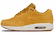 Nike Air Max 1 'Wheat' 2018 875844-701 (Emas Kuning)