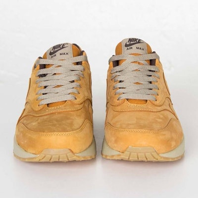 Nike Air Max 1 'Wheat' Lelaki/Perempuan Sneaker Klasik Warna Gandum 705282-700 Order Nike Air Max 1 'Wheat' Lelaki/Perempuan Sneaker Klasik Warna Gandum 705282-700