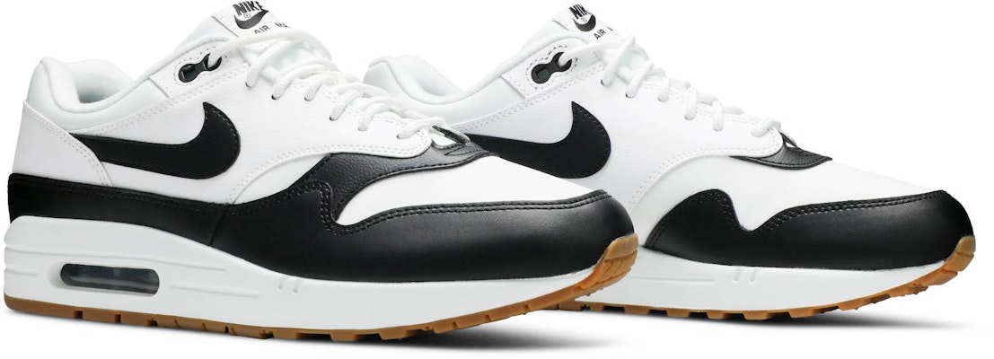 Nike air max sales 1 black and white
