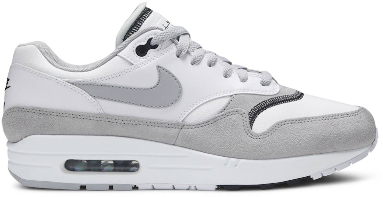 Nike Air Max 1 'White Black Wolf Grey' AH8145-113 Buy Nike Air Max 1 'White Black Wolf Grey' AH8145-113