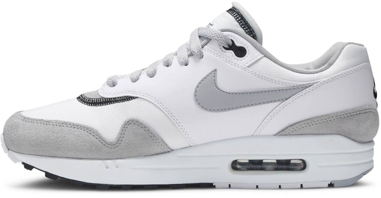Nike Air Max 1 'White Black Wolf Grey' AH8145-113 Lookbook Nike Air Max 1 'White Black Wolf Grey' AH8145-113