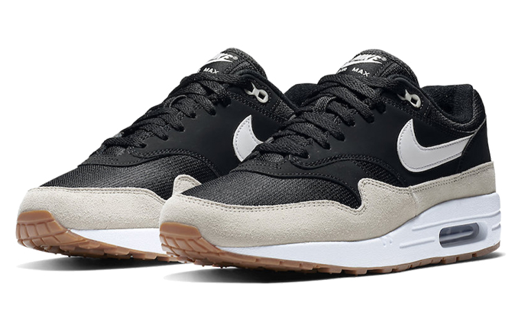 Order 耐克 Air Max 1 黑/浅骨色/白色 AH8145-009