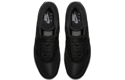 Lookbook 나이키 에어 맥스 1 블랙 리플렉티브 힐 (shortened: 나이키 에맥1 블랙 반사힐) AH8145-006