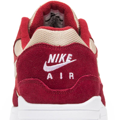 나이키 에어맥스 1 카레 팩 (레드) 908366-600 Sizing 나이키 에어맥스 1 카레 팩 (레드) 908366-600