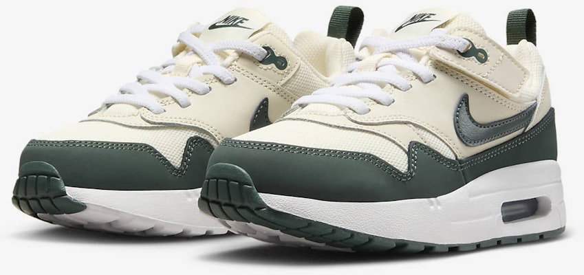 (Youth) Nike Air Max 1 Easy-On 'Pale Ivory White' DZ3308-107 Purchase (Youth) Nike Air Max 1 Easy-On 'Pale Ivory White' DZ3308-107
