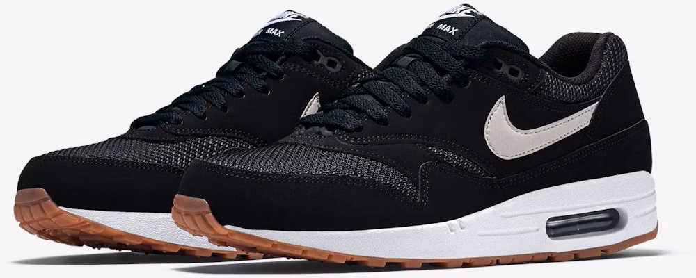 Nike Air Max 1 Essential 'Black Gum' Sepatu Hitam Gaya Keren 537383-026 Order Nike Air Max 1 Essential 'Black Gum' Sepatu Hitam Gaya Keren 537383-026
