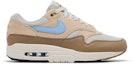 Buy Nike Air Max 1 Essential 'Light Bone Psychic Blue' Lelaki Perempuan FZ5808-009