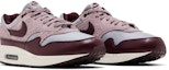 Cheap Nike Air Max 1 Essential PRM Kelabu Simen Merah Burgundy FQ7327-001