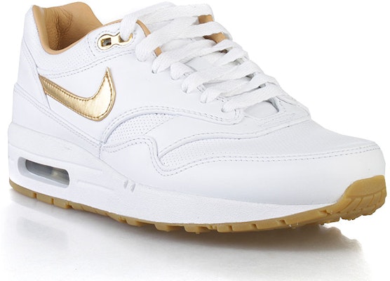 耐克Air Max 1 FB '白色金属金' 616315-102 Order 耐克Air Max 1 FB '白色金属金' 616315-102