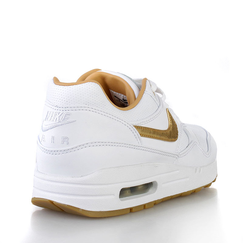 Lookbook 耐克Air Max 1 FB '白色金属金' 616315-102