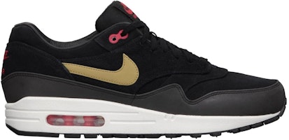 Nike Air Max 1 Gold Hyper Red 512033-076 Nike Air Max 1 Gold Hyper Red 512033-076