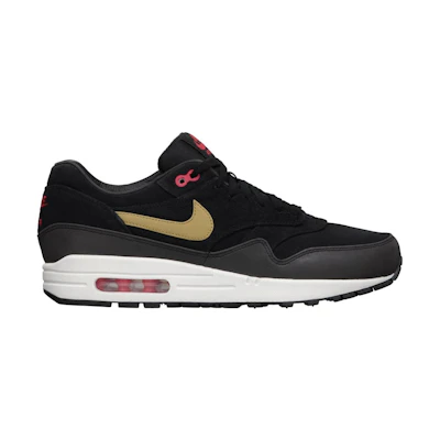 Nike Air Max 1 Gold Hyper Red