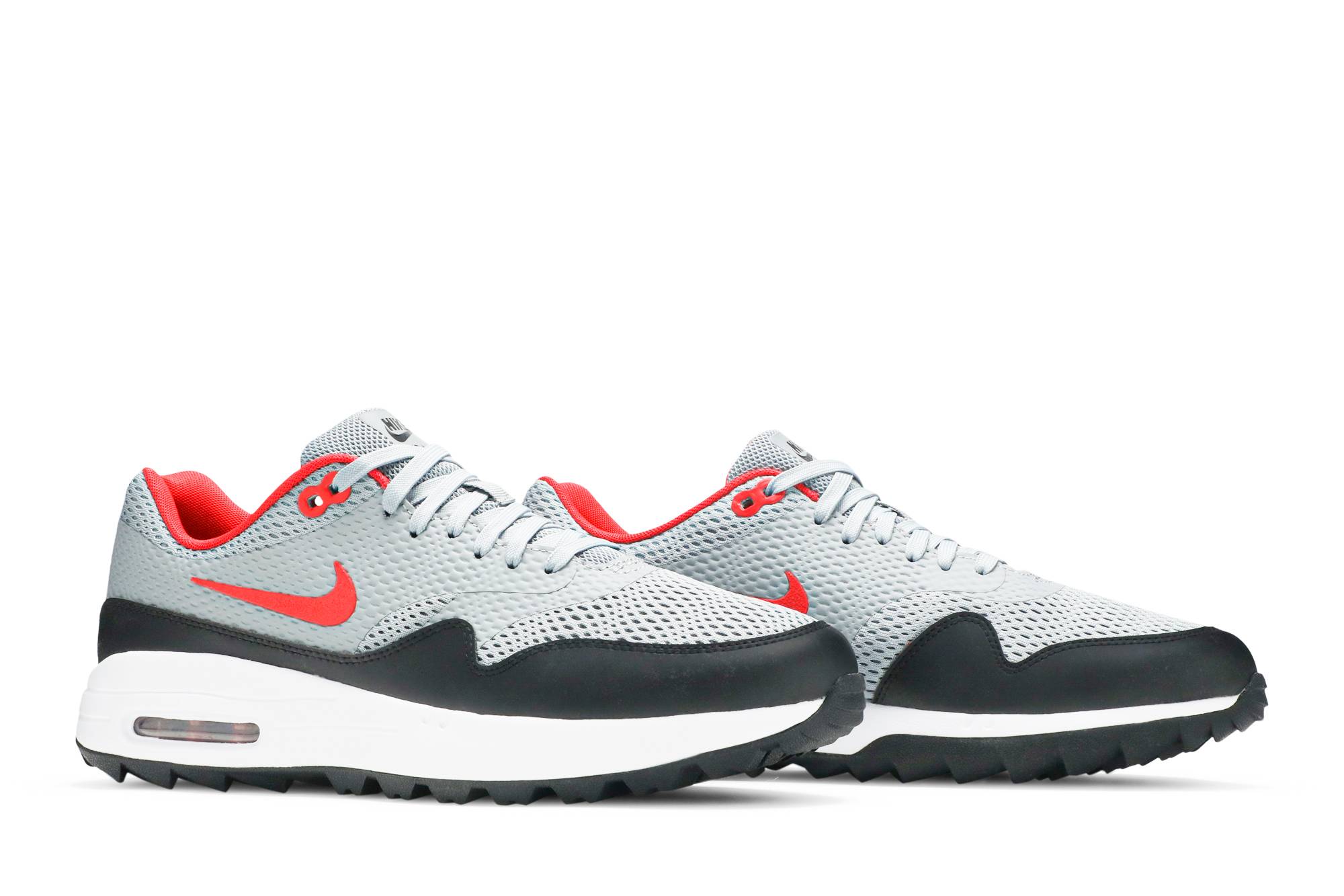 Cheap 耐克Air Max 1高尔夫鞋‘粒子灰红’ CI7576-002