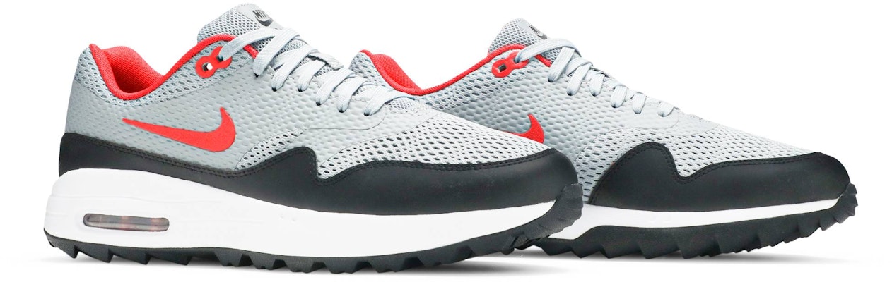 耐克Air Max 1高尔夫鞋‘粒子灰红’ CI7576-002 Cheap 耐克Air Max 1高尔夫鞋‘粒子灰红’ CI7576-002