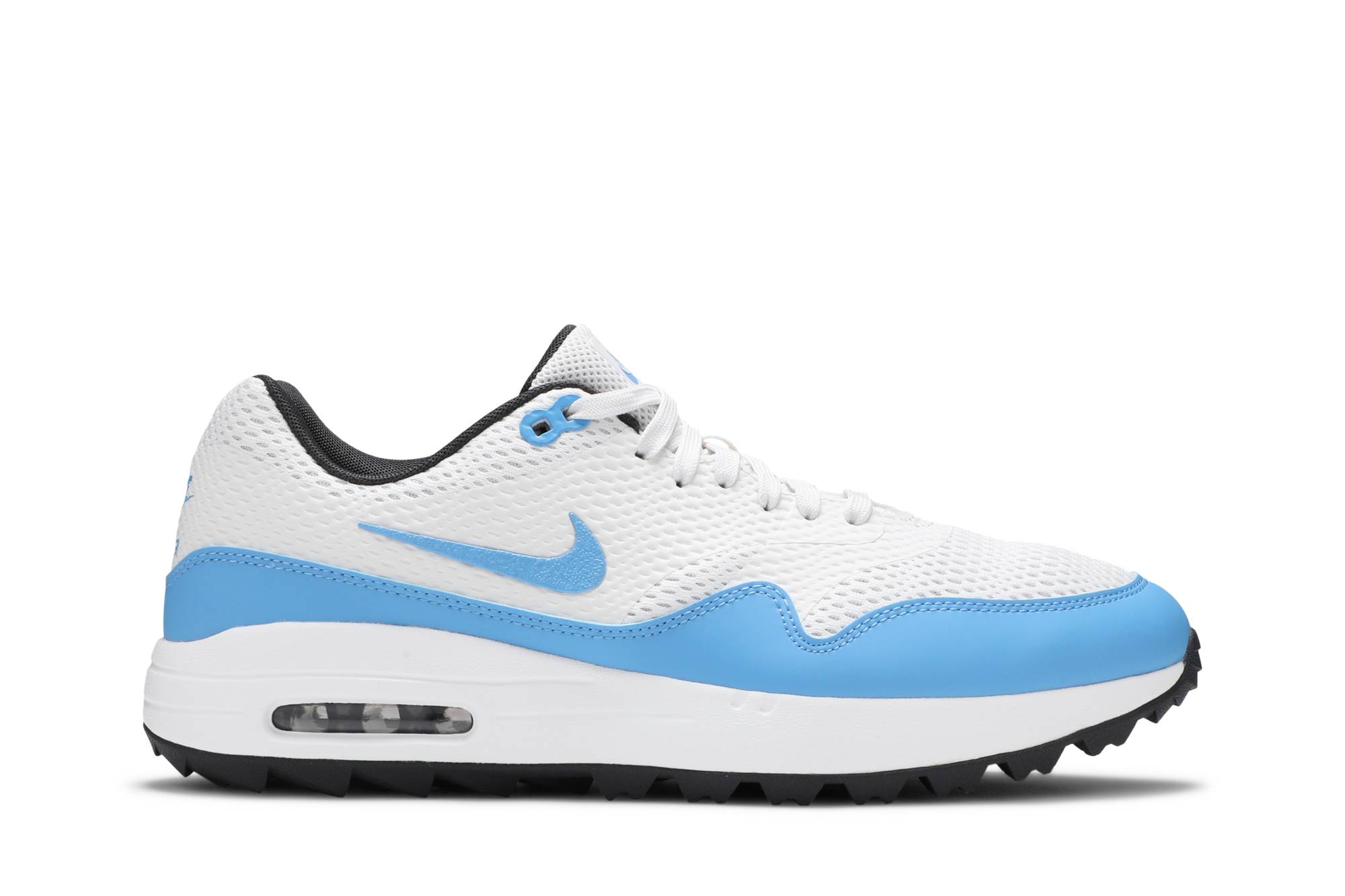 Buy 耐吉 Air Max 1 高爾夫鞋 '白色 大學藍' CI7576-101