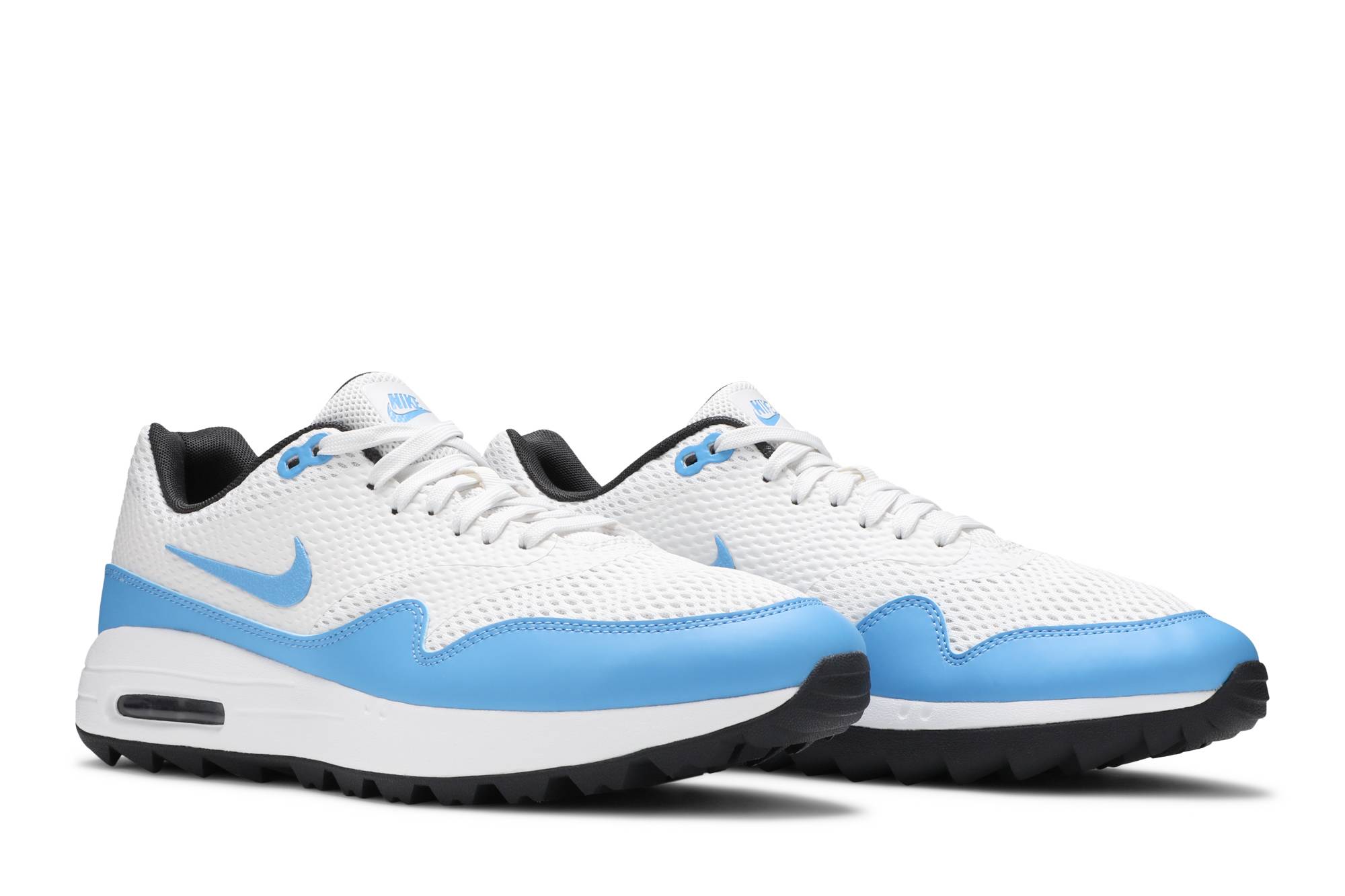 Cheap 耐吉 Air Max 1 高爾夫鞋 '白色 大學藍' CI7576-101