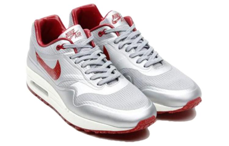 Lookbook Nike Air Max 1 HYP QS 圓頭舒適 防滑減震 低筒 跑步鞋 男女同款 白色