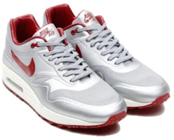 Nike Air Max 1 Hyp QS 'Plata Rojo Intenso' 633087-006 Lookbook Nike Air Max 1 Hyp QS 'Plata Rojo Intenso' 633087-006