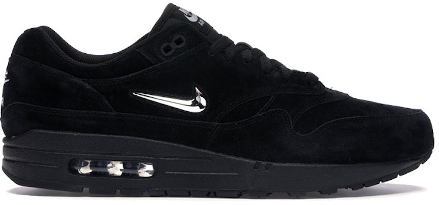 Nike Air Max 1 Jewel Black Chrome 918354-005 Order Nike Air Max 1 Jewel Black Chrome 918354-005
