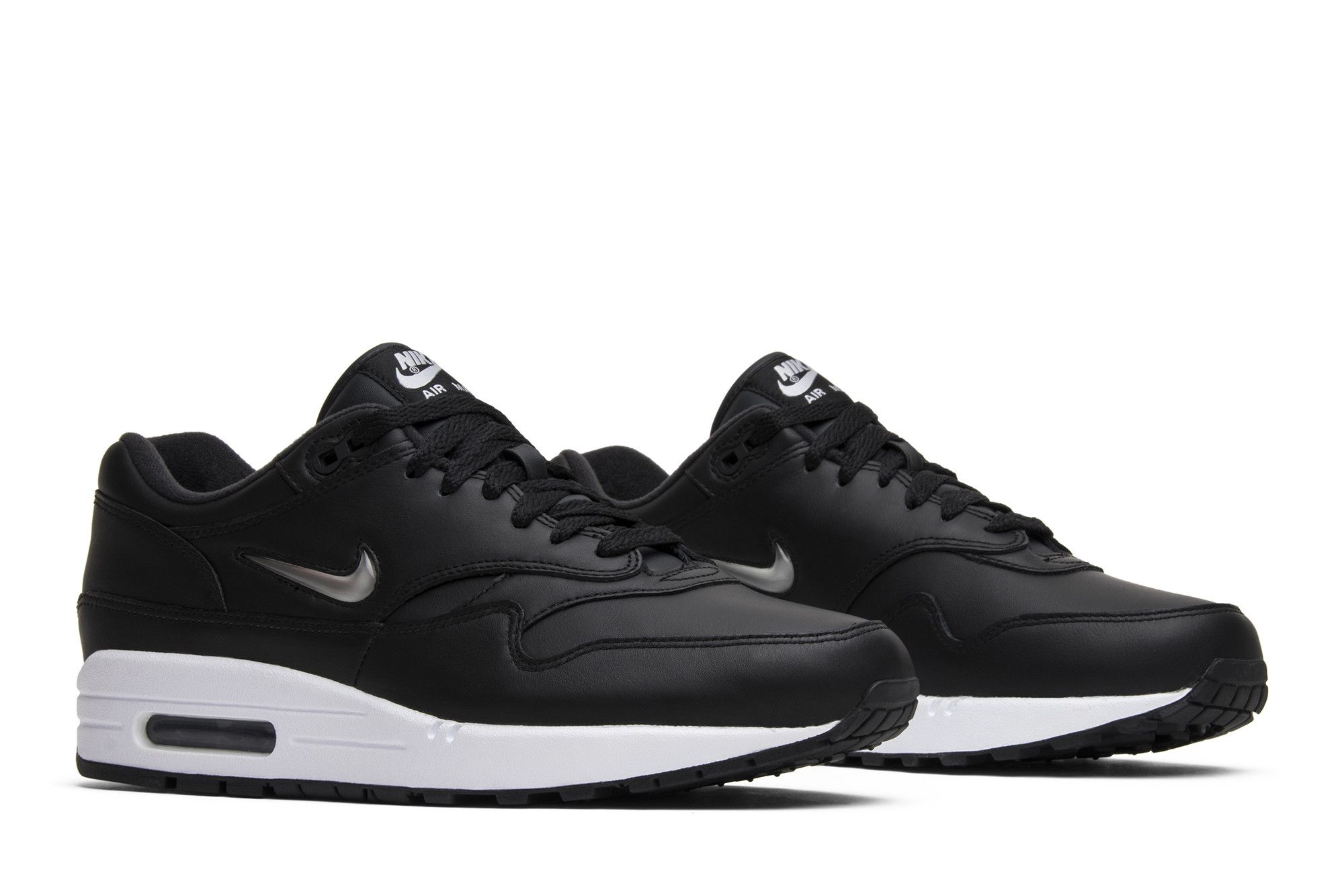 Cheap Nike Air Max 1 Jewel Negro Plata 918354-001