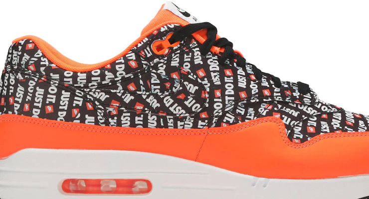Nike Air Max 1 Just Do It Pack Black Orange 875844-008 Order Nike Air Max 1 Just Do It Pack Black Orange 875844-008