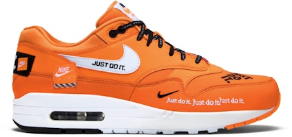 Nike Air Max 1 Just Do It Pack Orange AO1021-800 Nike Air Max 1 Just Do It Pack Orange AO1021-800