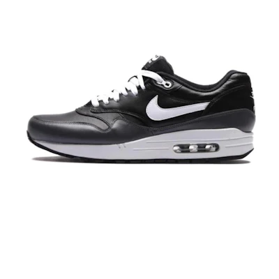 Nike Air Max 1 Leather 'Black Grey White'