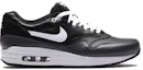 Order Nike Air Max 1 Kulit 'Hitam Kelabu Putih' 654466-001