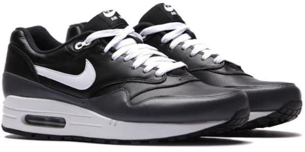 Nike Air Max 1 Kulit 'Hitam Abu Putih' 654466-001 Lookbook Nike Air Max 1 Kulit 'Hitam Abu Putih' 654466-001