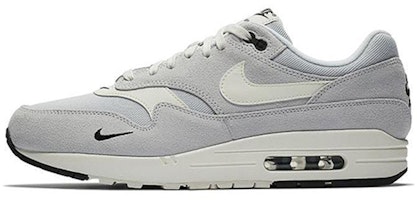 Nike Air Max 1 Mini Swoosh Pure Platinum 875844-006 Nike Air Max 1 Mini Swoosh Pure Platinum 875844-006