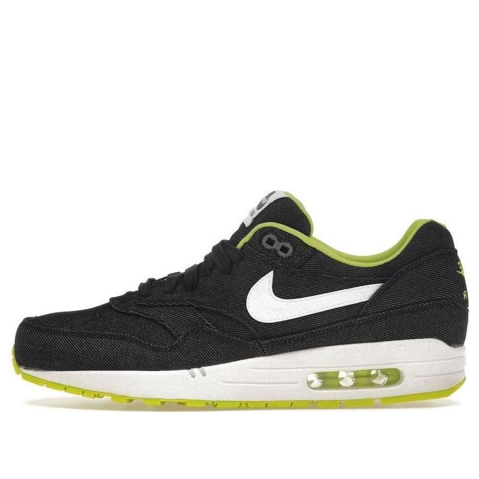 Buy Nike Air Max 1 Premium 'Black Denim Cyber' Pria/Wanita Terbaru 512033-019